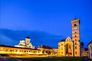 Alba City Top view of Arad City